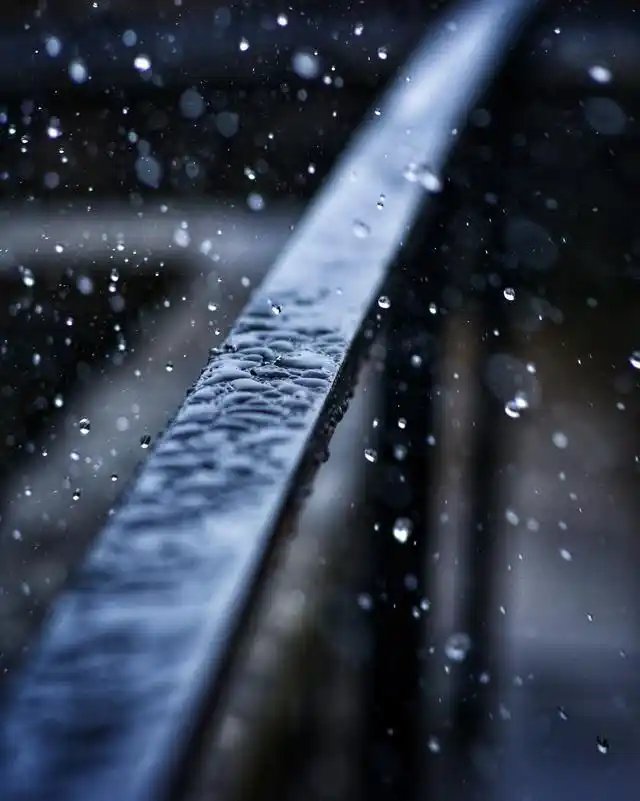 Rain sound visualization